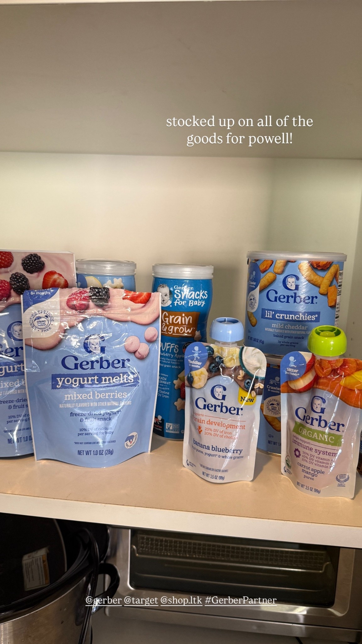 #ad got all of the goods ready for vacay!!! ☀️ @gerber @target @shop.ltk #GerberPartner #liketkit