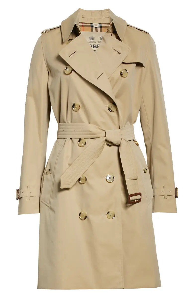 Burberry Kensington Cotton Trench Coat | Nordstrom | Nordstrom