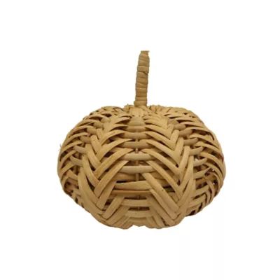 Bee & Willow™ 7.25-Inch Rattan Textured Pumpkin | Bed Bath & Beyond | Bed Bath & Beyond