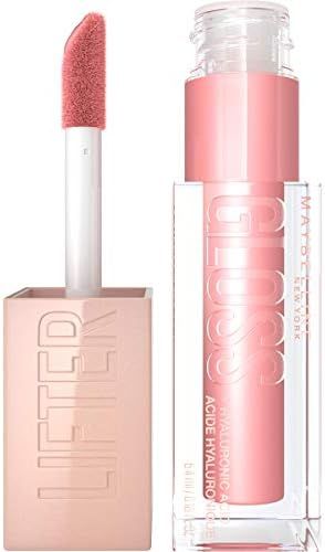 Maybelline New York Lifter Gloss Hydrating Lip Gloss with Hyaluronic Acid, Reef, 0.18 Ounce | Amazon (US)
