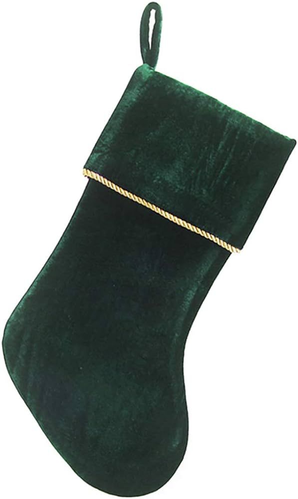 Etistta Classic 20 inch Velvet Christmas Stockings, Christmas Decor Soft Velvet Stockings for Chr... | Amazon (US)