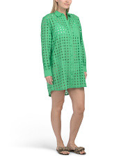 Cotton Eyelet Cover-up Shirt | Cover-ups | Marshalls | Marshalls
