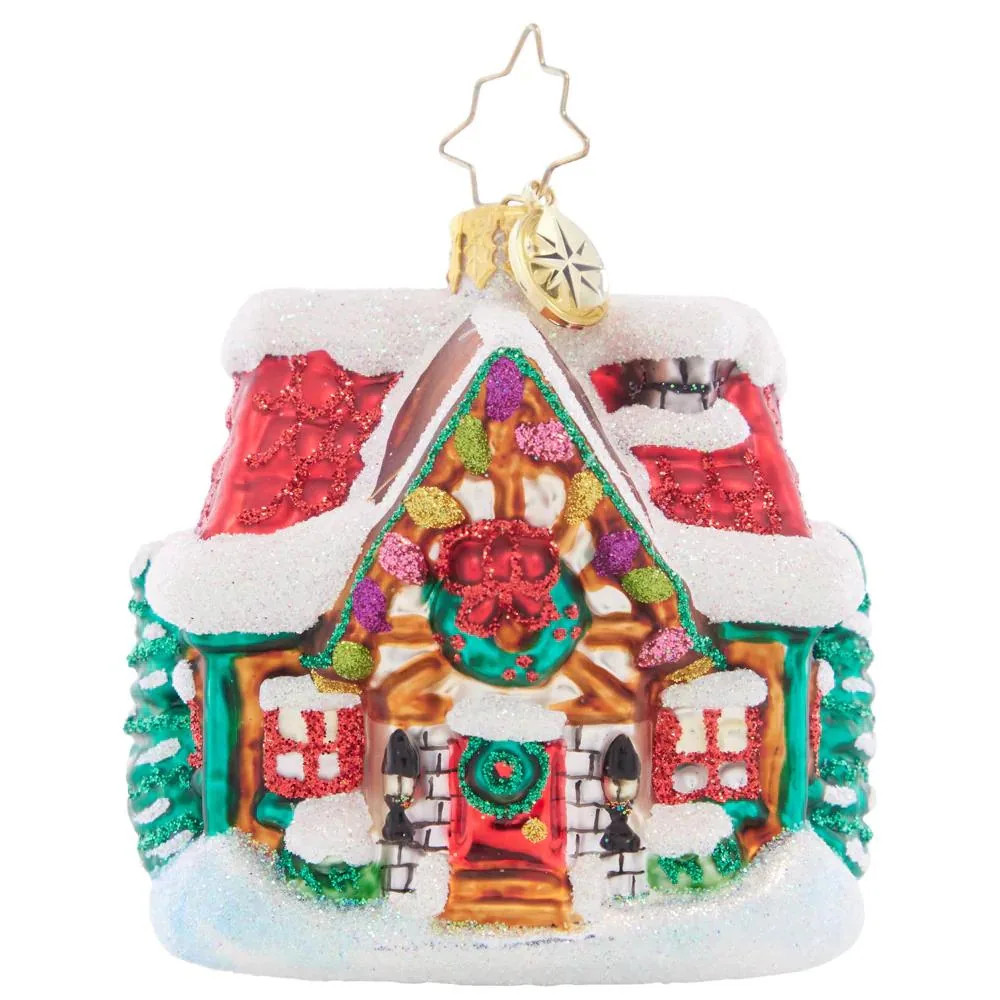 The Coziest Cottage Gem Glass Christmas Ornament 1021425 | Bed Bath & Beyond