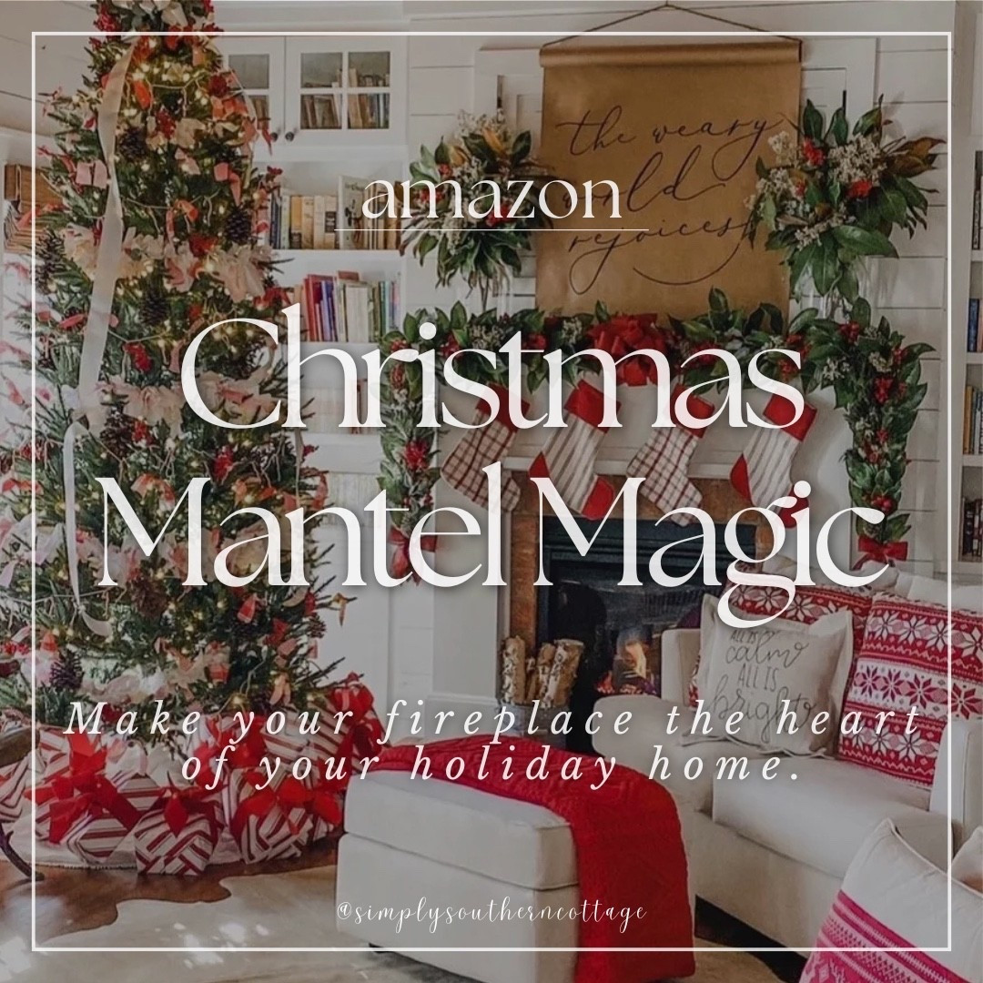 Christmas Mantel Magic - Make your fireplace the heart of your holiday home 

Amazon, Amazon home, Amazon home decor, seasonal home, seasonal home decor, holiday home decor, holiday home decor inspo, Christmas, Christmas decor, Christmas home decor, gift guide, gift ideas, Christmas trees, Christmas wreaths, Christmas garlands


#LTKSeasonal #LTKOver40 #LTKHome