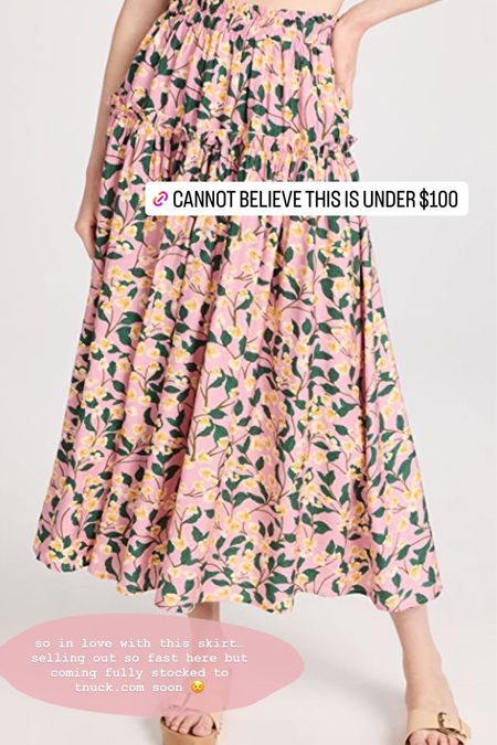 Annie b. / agua by agua / tropical skirt / maxi skirt / floral print / resort wear 

#LTKstyletip #LTKunder100 #LTKSeasonal