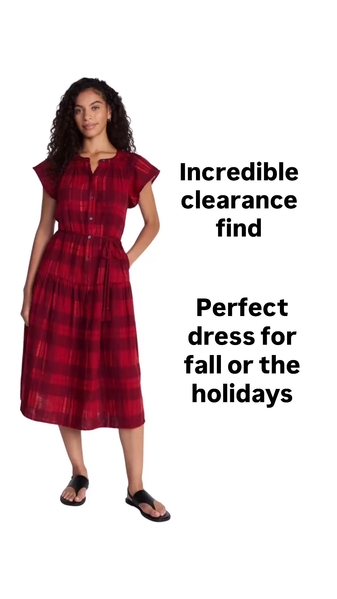 I’ve been in fall shopping mode, and this $12 dress caught my eye. It would be perfect for fall or the upcoming holidays. (And an easy teacher outfit too!)

#LTKSaleAlert