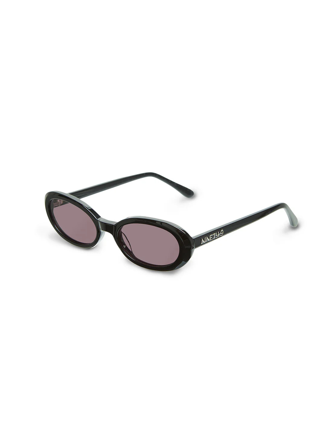 OVAL - Sunglasses • Black | Ninety-9