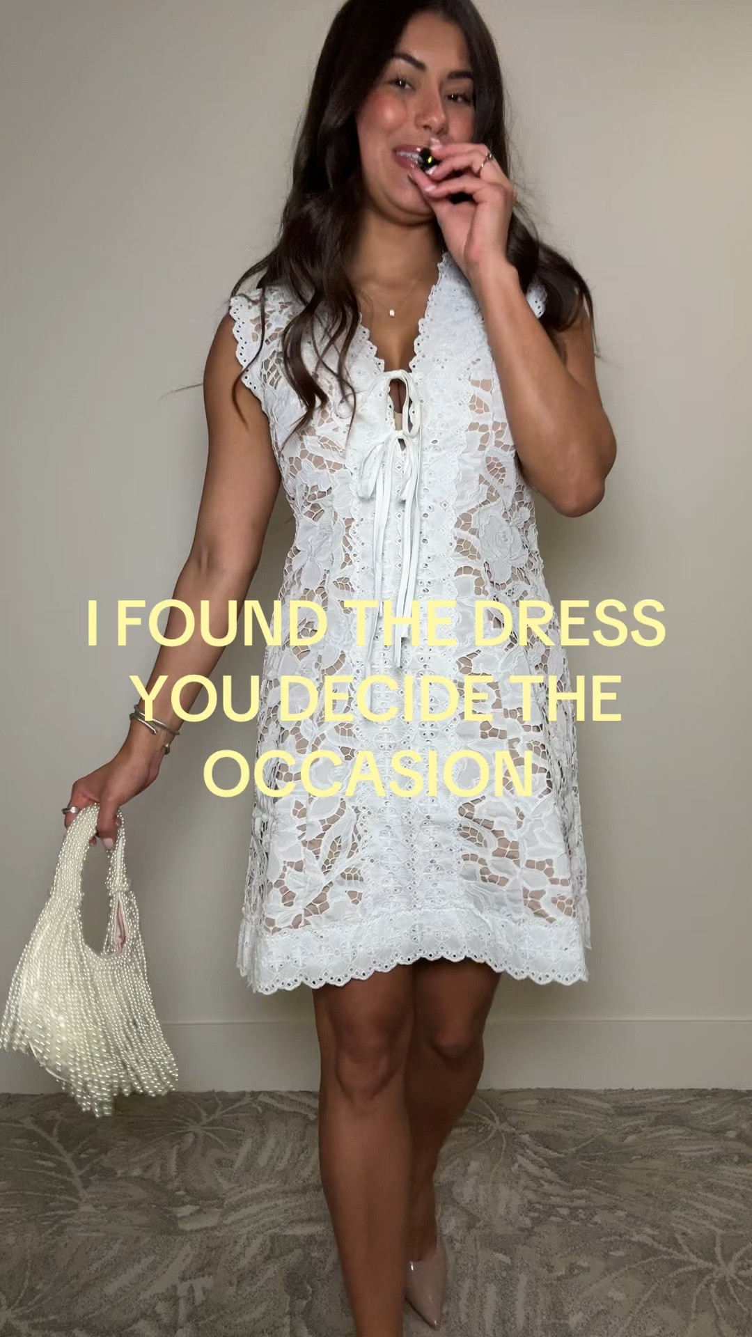 date night outfits date night outfits @Commense  pick your favorite? 🤩 comment WANT for links 

THE WHITE DRESS WON 🤍

The perfect chic dress when you have 10 minutes to get ready but still want to look put together. I love this white lace dress for date night outfits, dinner outfits, girls’ night, vacation dinners and an elevated going-out look. Pair it with neutral heels + a statement bag and you’re done. ✨

date night outfits | fall dresses | white lace dress | chic dresses | dinner outfit | going out outfits | feminine outfits | vacation dinner outfit | Miami outfits | fall outfit ideas | date night dress | girls night outfit | elevated outfits | neutral heels | statement bags

One change I’d make for reach

Because the video is only 6.6 seconds, I wouldn’t add more scenes. The loop potential is actually one of its strengths.

 #commense #commensereview #miamioutfits #commensehaul #chicoutfits

#LTKSeasonal #LTKootd #LTKOver40

#LTKgrwm #LTKootd #LTKSaleAlert