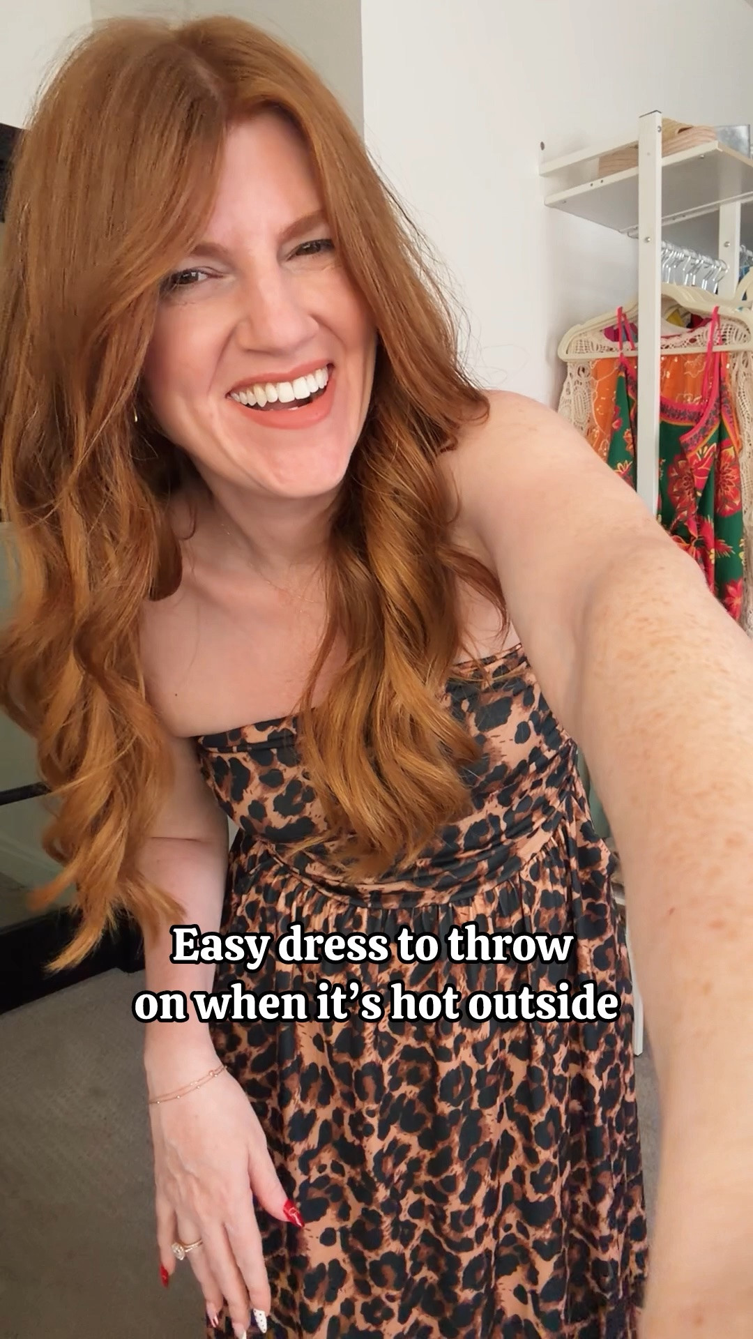Love this leopard print dress wearing size small.

#LTKPetite #LTKootd #LTKSaleAlert