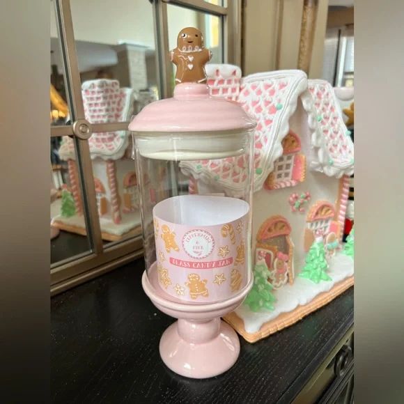 New Pink Gingerbread Man Candy Jar | Poshmark