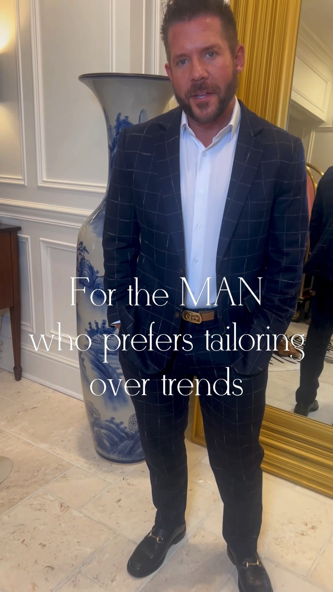 Few things I find more attractive than my man dressed up in a starched collared shirt looking so distinguished. Something about this look says, “I will always take care of you baby”. Timeless men’s style never goes out of fashion

#LTKOver40 #LTKMens