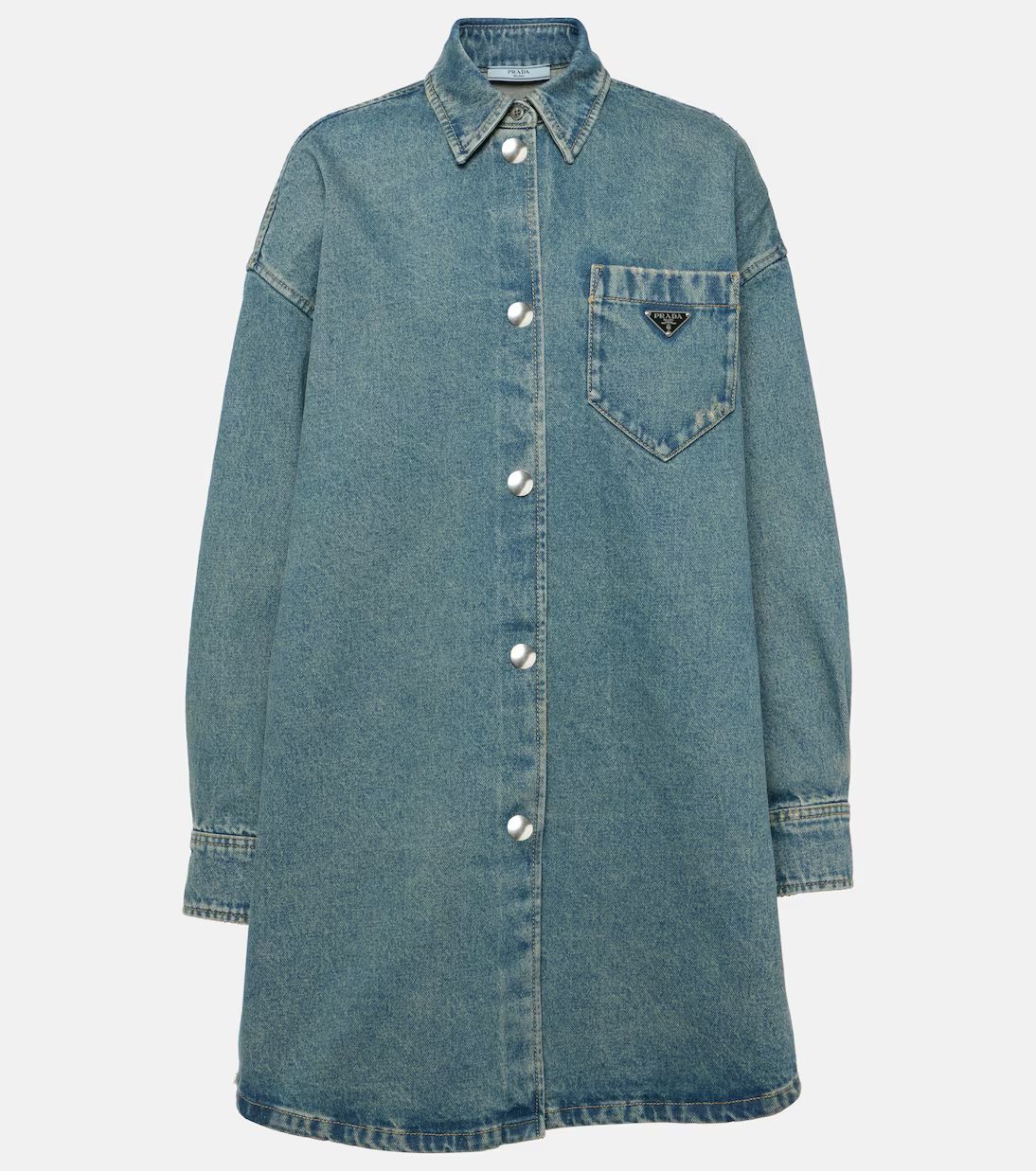 Oversized denim shirt dress | Mytheresa (DACH)