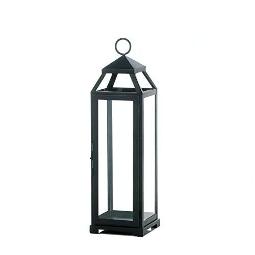 Koehler Large Lean & Sleek Candle Lantern, Black | Amazon (US)