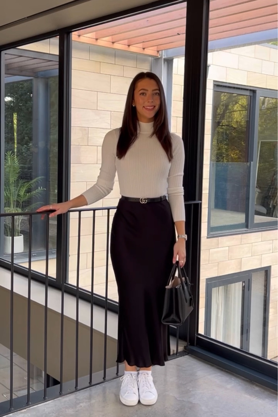 Satin midi skirt, autumn outfits, workwear inspo, workwear style, monochrome outfit, classy outfit, satin skirt, white polo neck, wardrobe basics 

#LTKstyletip #LTKworkwear #LTKeurope
