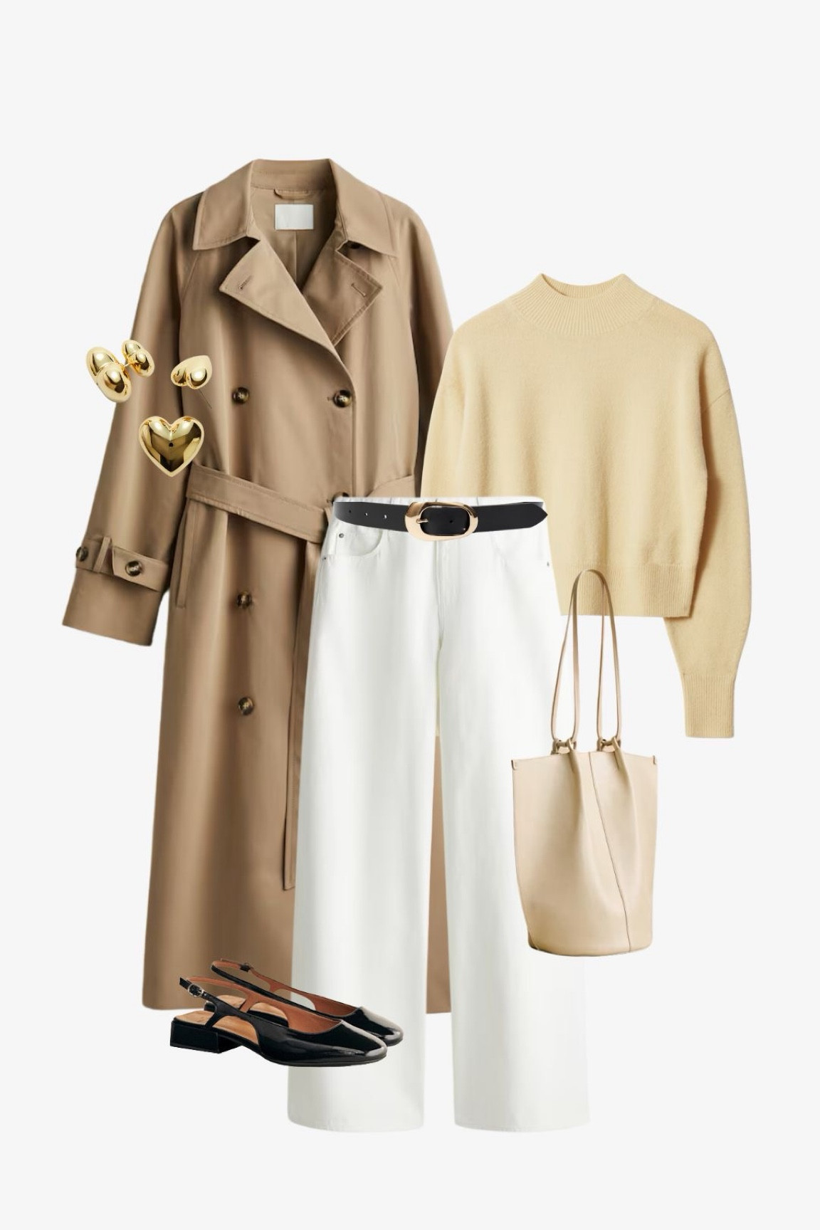 Styling this pretty butter yellow shade sweater ✨