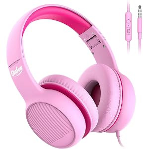 gorsun Premium A66 Kids Headphones with 85dB/94dB Volume Limited, in-line HD Mic, Audio Sharing, ... | Amazon (UK)