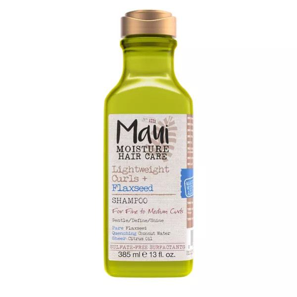 Maui Moisture Lightweight Curls + Flaxseed Shampoo, Paraben Free, Silicone Free - 13 fl oz | Target