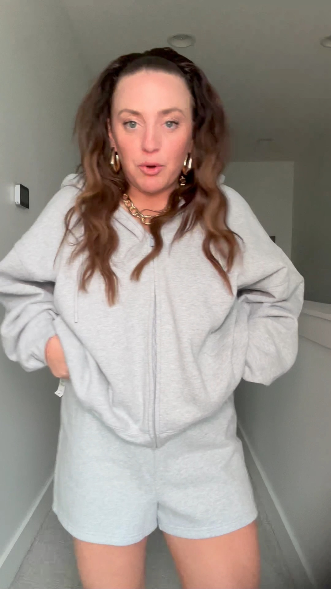 #sktraveltime packing for Iceland Nothing I love more than a comfy cozy set 🤍 wearing size XL in jacket and shorts 

#LTKActive #LTKWatchNow #LTKTravel