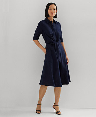 Women's Linen Shirtdress | Macy's
