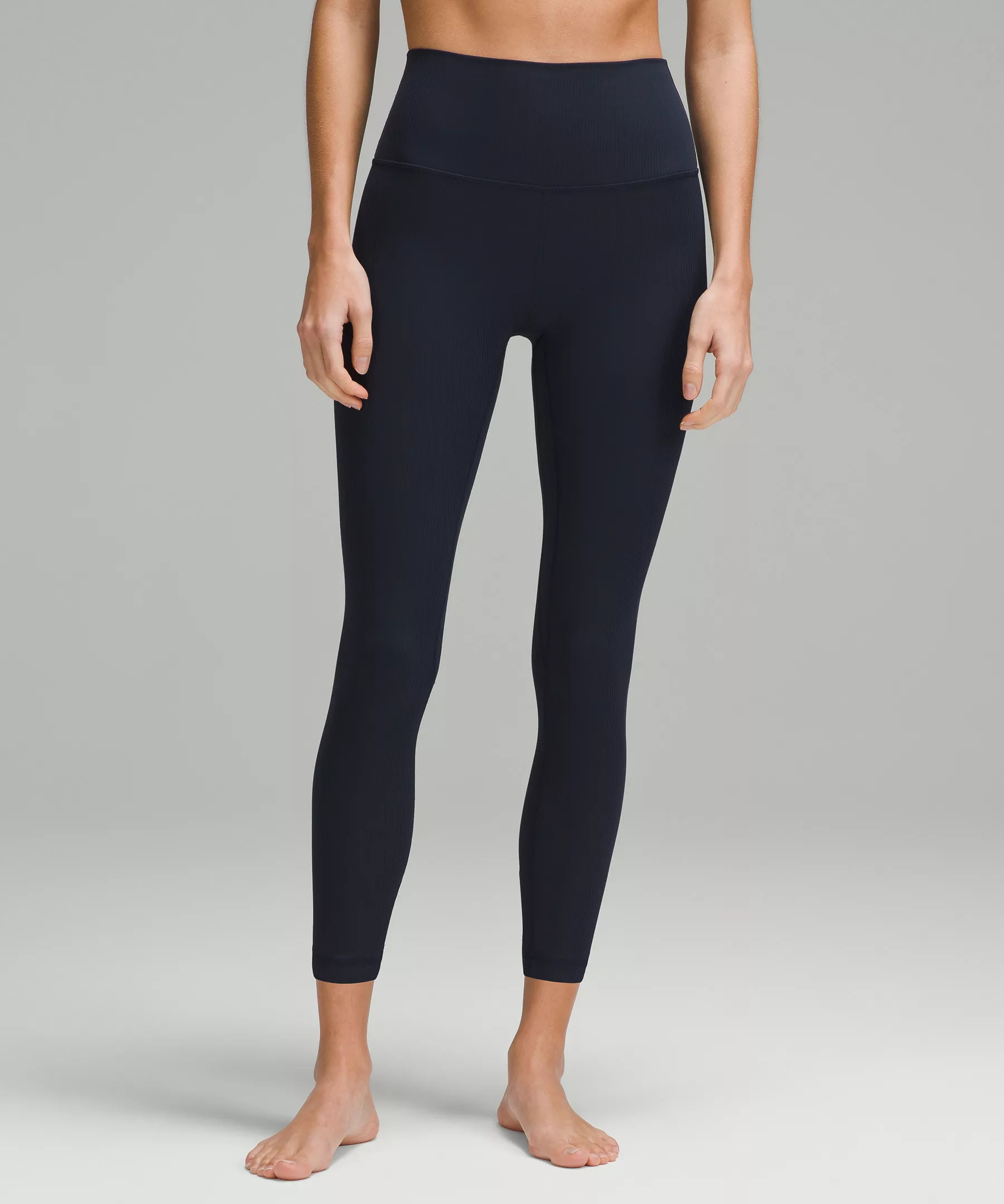 lululemon Align™ Ribbed High-Rise Pant 25" Online Only | Women's Leggings/Tights | lululemon | Lululemon (US)