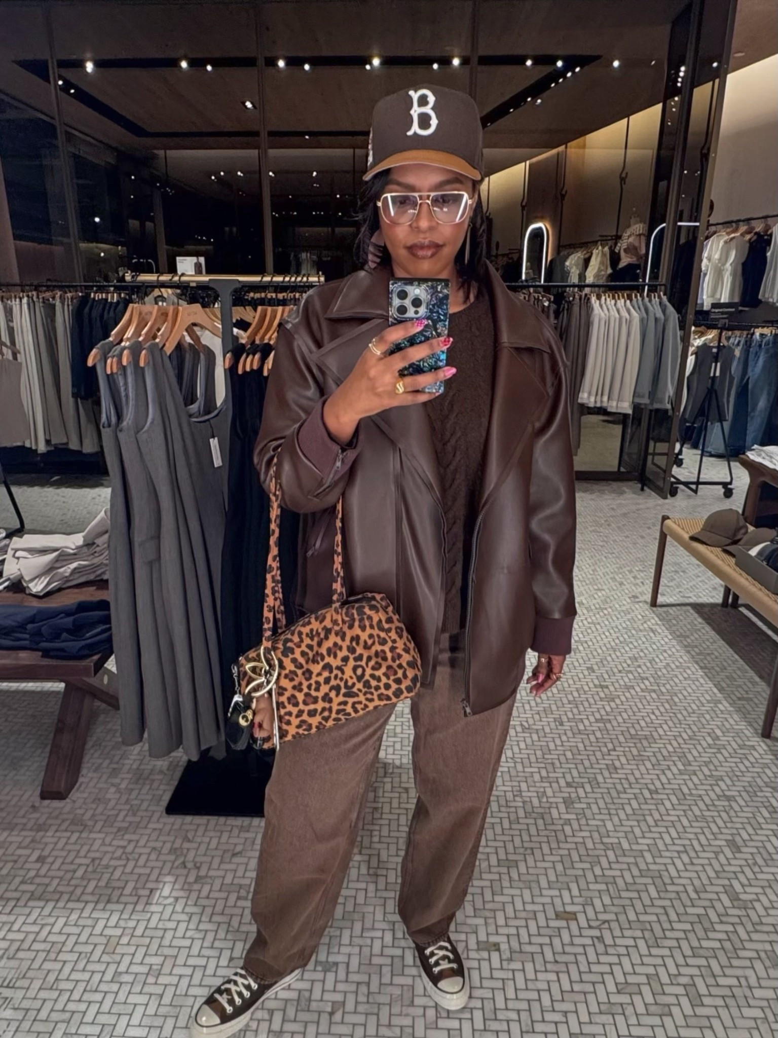 Last week’s shopping OOTD for a rainy day. I just can’t stop wearing this jacket from @Macys 😍  

#LTKdayinmylife #LTKMidsize #LTKootd