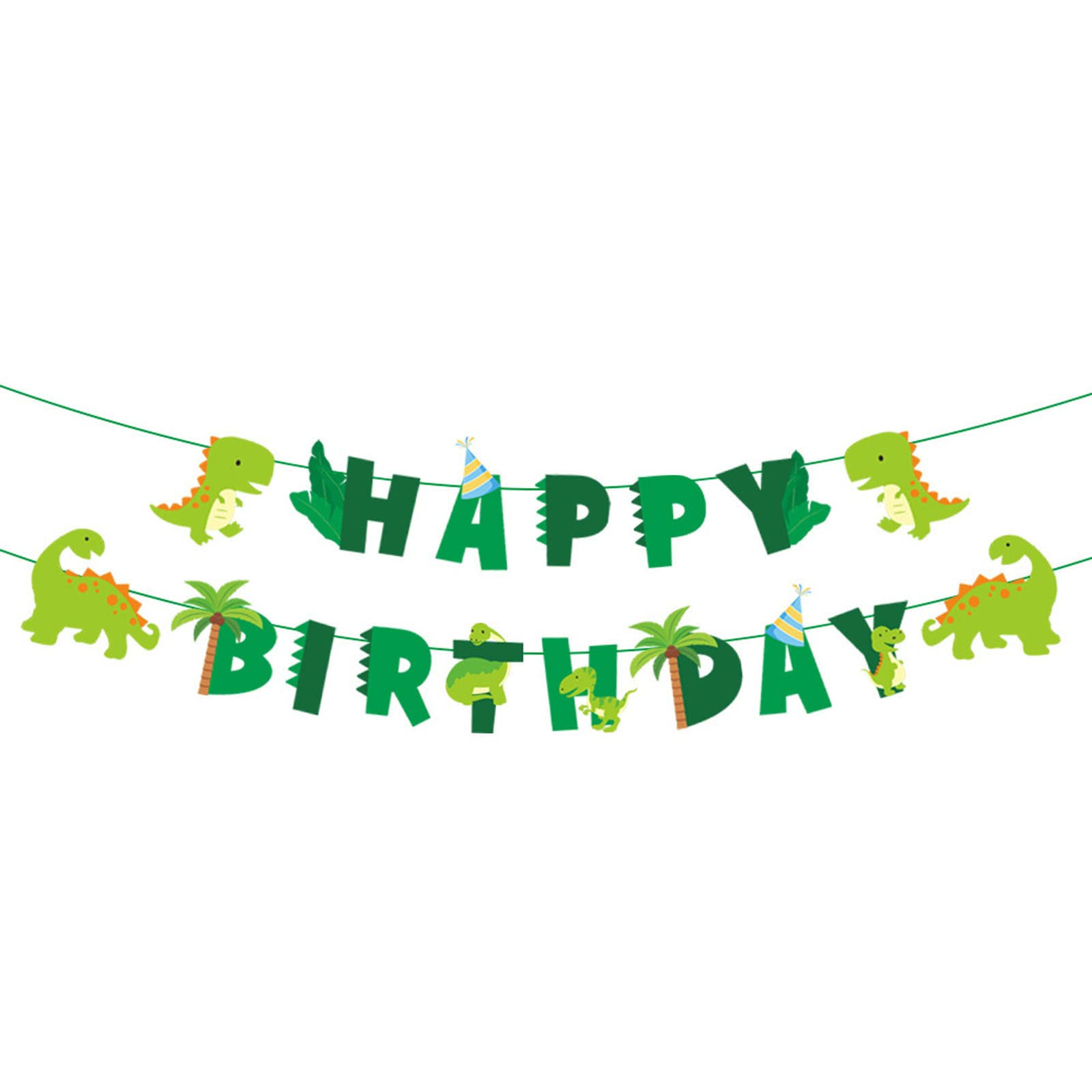 Dinosaur Birthday Banner, Dinosaur Theme Party Decorations for Kids' Birthday Party, Baby shower | Amazon (US)