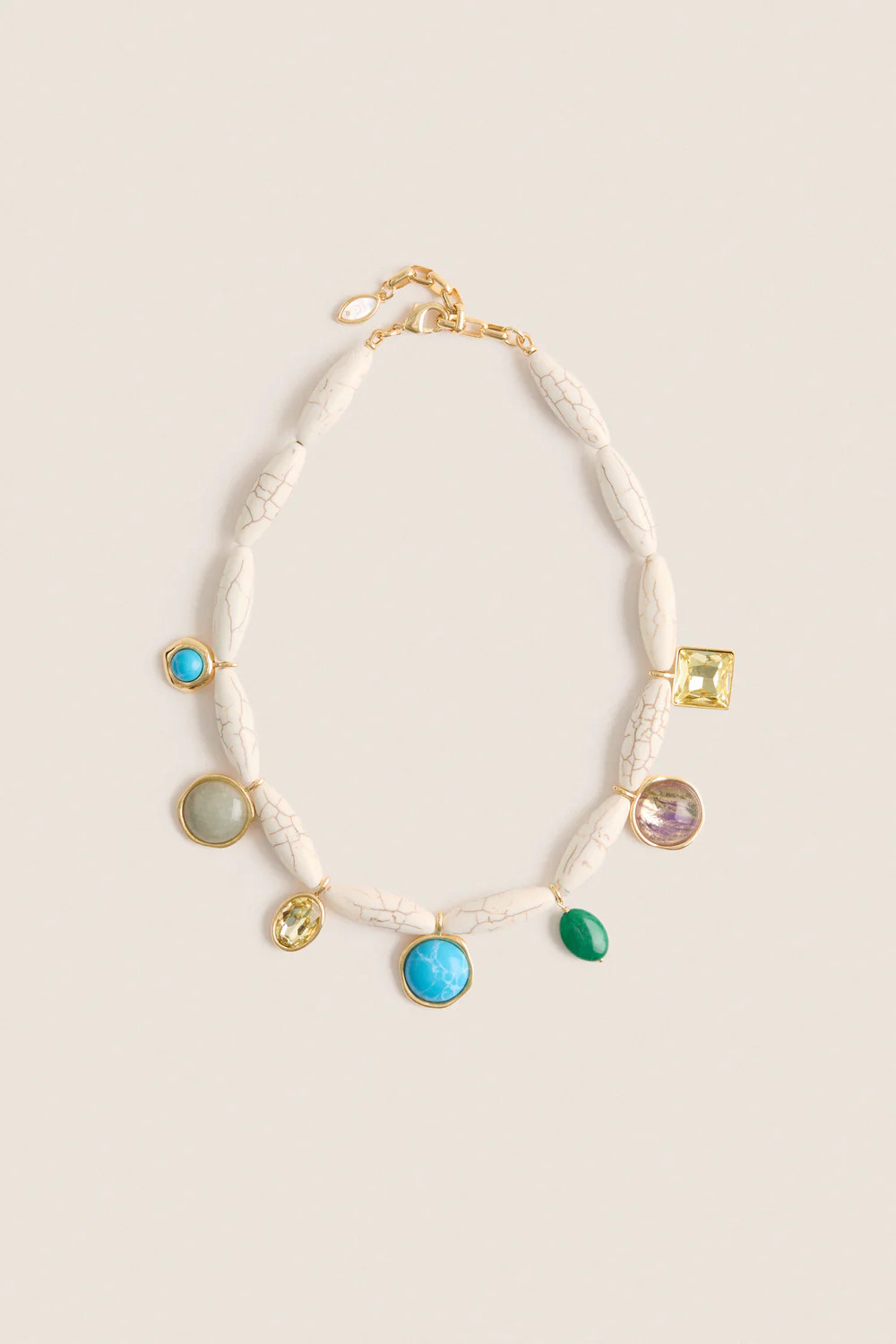 White Multi Adriana Necklace | Tuckernuck (US)