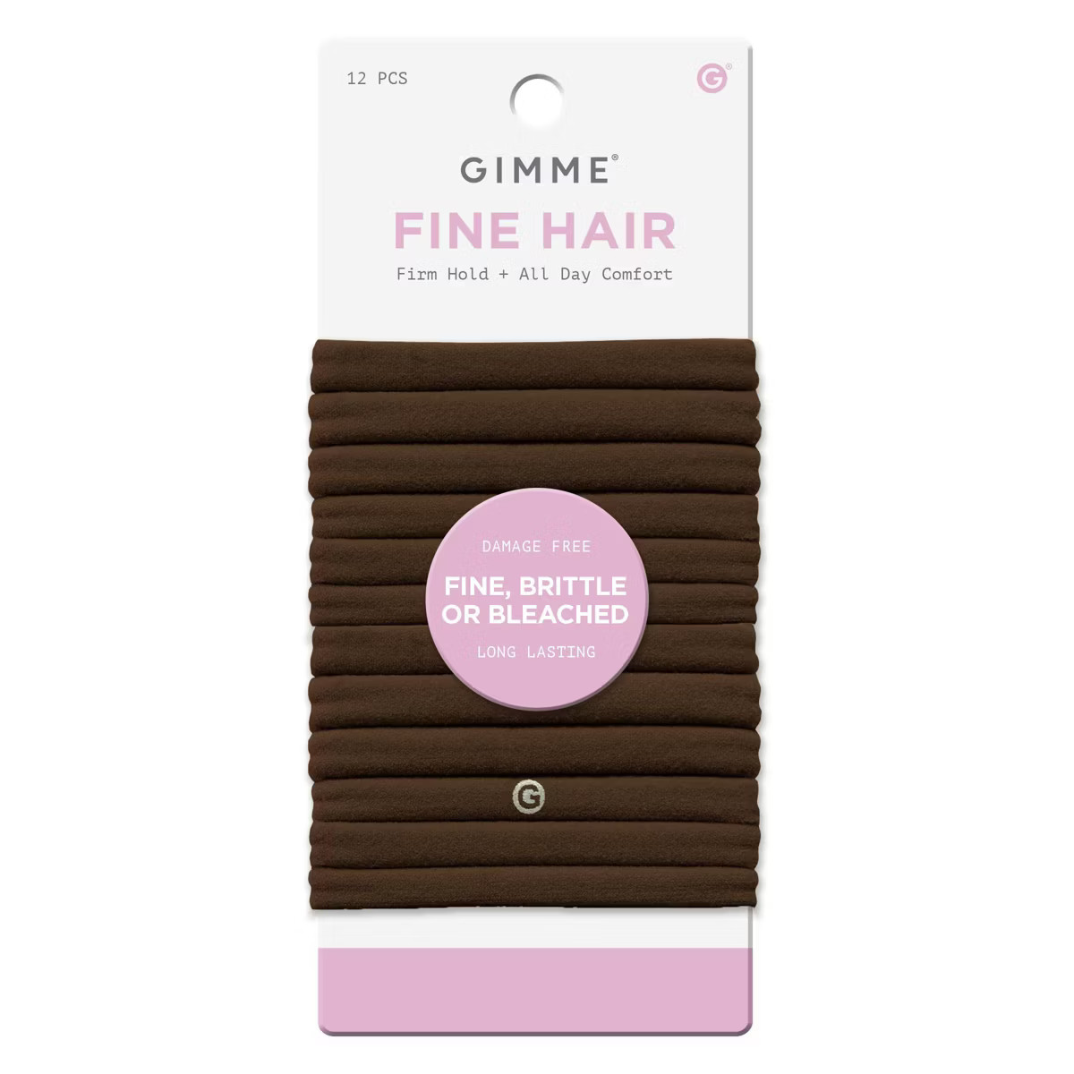 Gimme Beauty Fine Hair Tie Bands - 12ct | Target