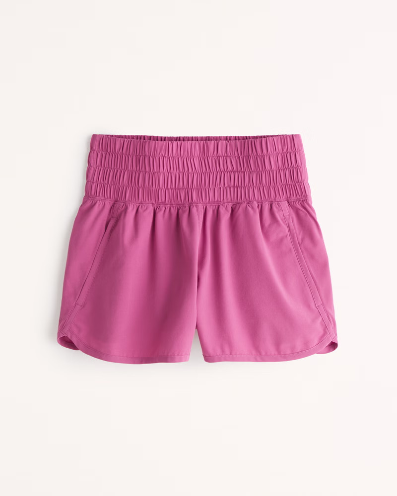YPB Ultra High Rise Unlined Workout Shorts | Abercrombie & Fitch (US)