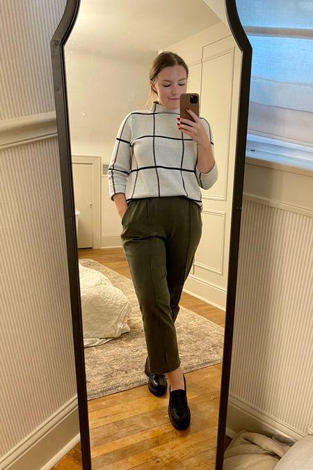 work outfit, fall work outfit, fall fit, comfortable workwear, amazon fashion, amazon workwear, chunky loafers, target fashion, target find, fall target, fall sweater, work pants

#LTKSeasonal #LTKstyletip #LTKfindsunder100