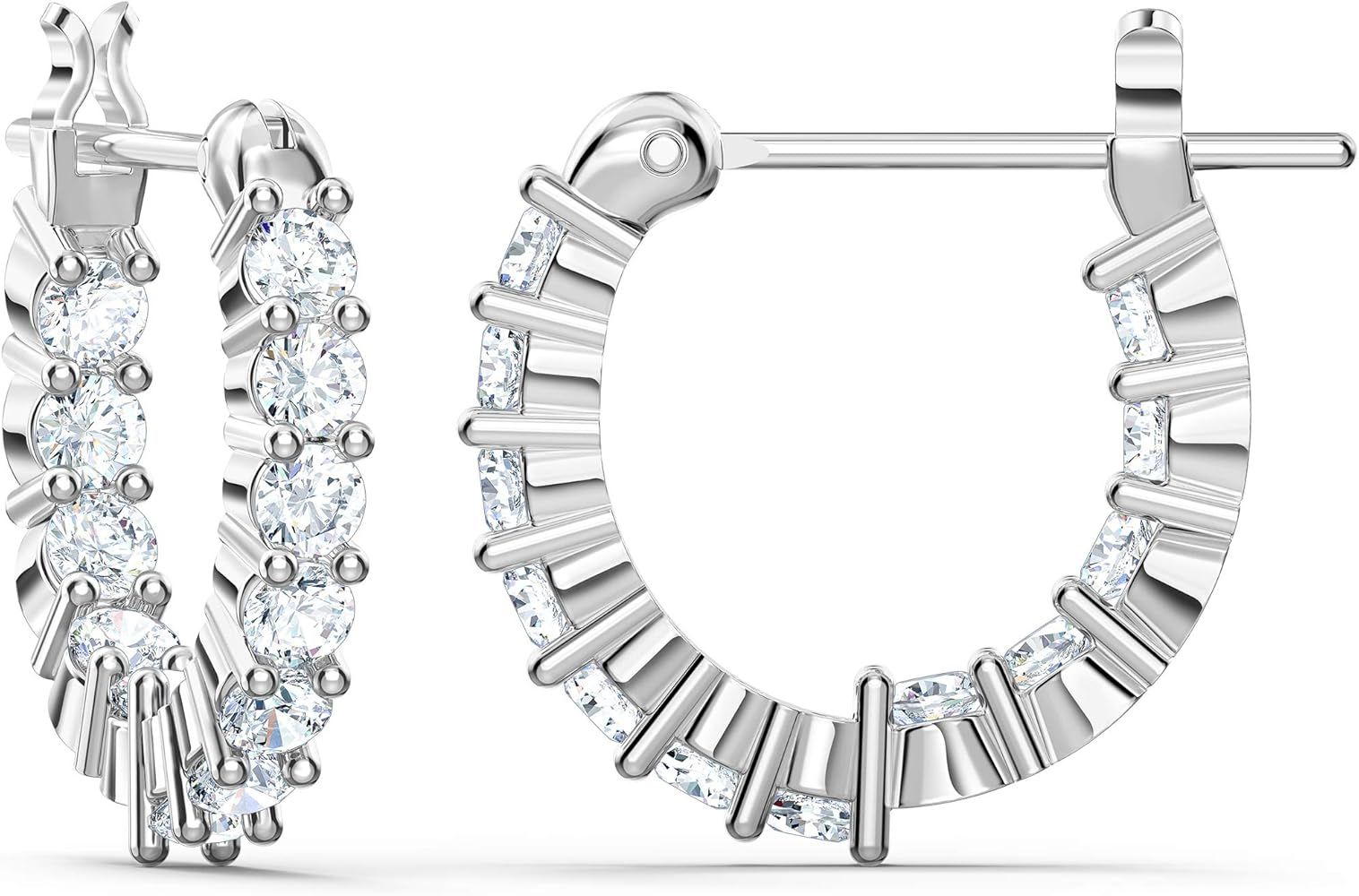 SWAROVSKI Women's Vittore Earrings Jewelry Collection, Clear Crystals | Amazon (US)