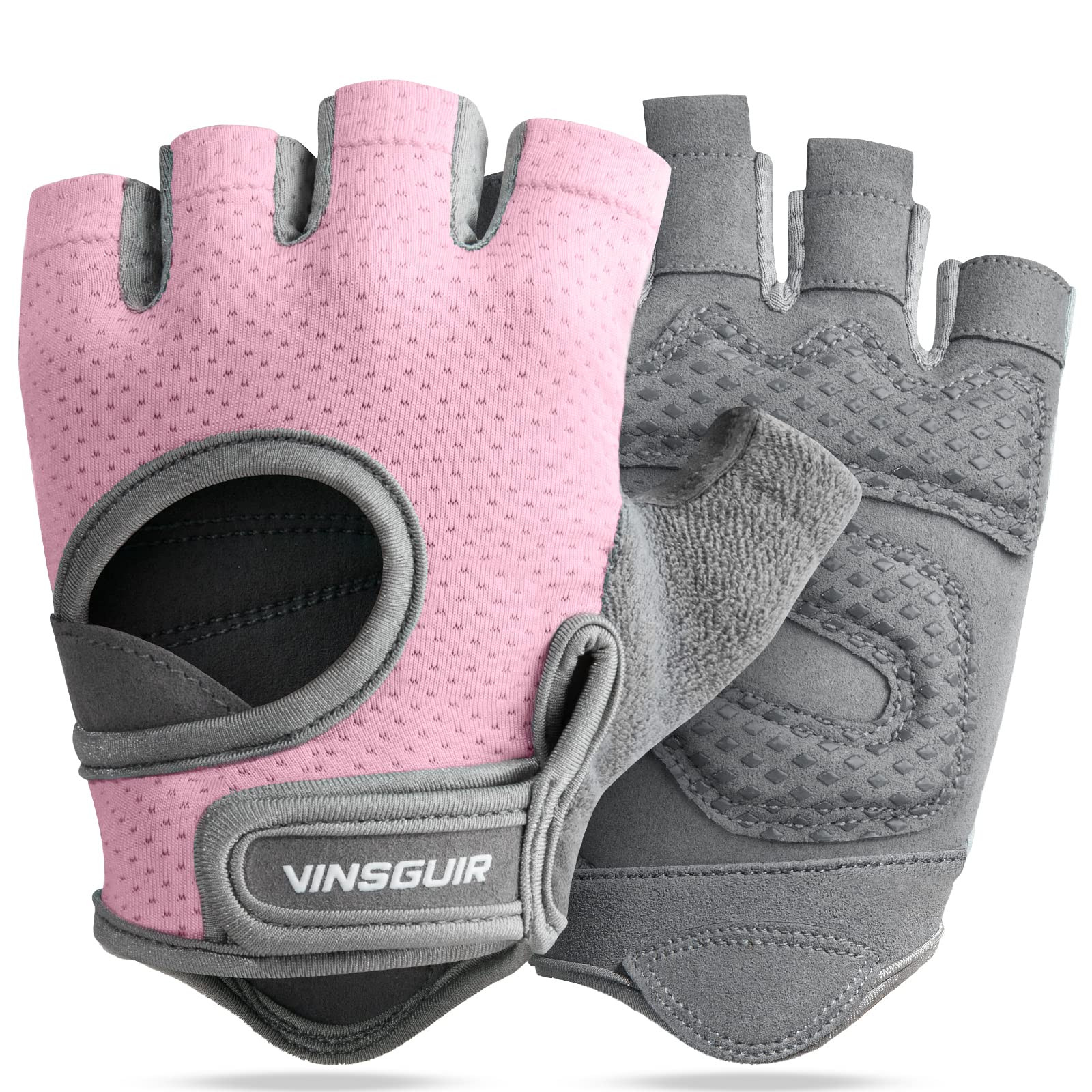 VINSGUIR Workout Gloves for Women and Men, Breathable Weight Lifting Gloves for Gym Exercise, Fit... | Amazon (US)