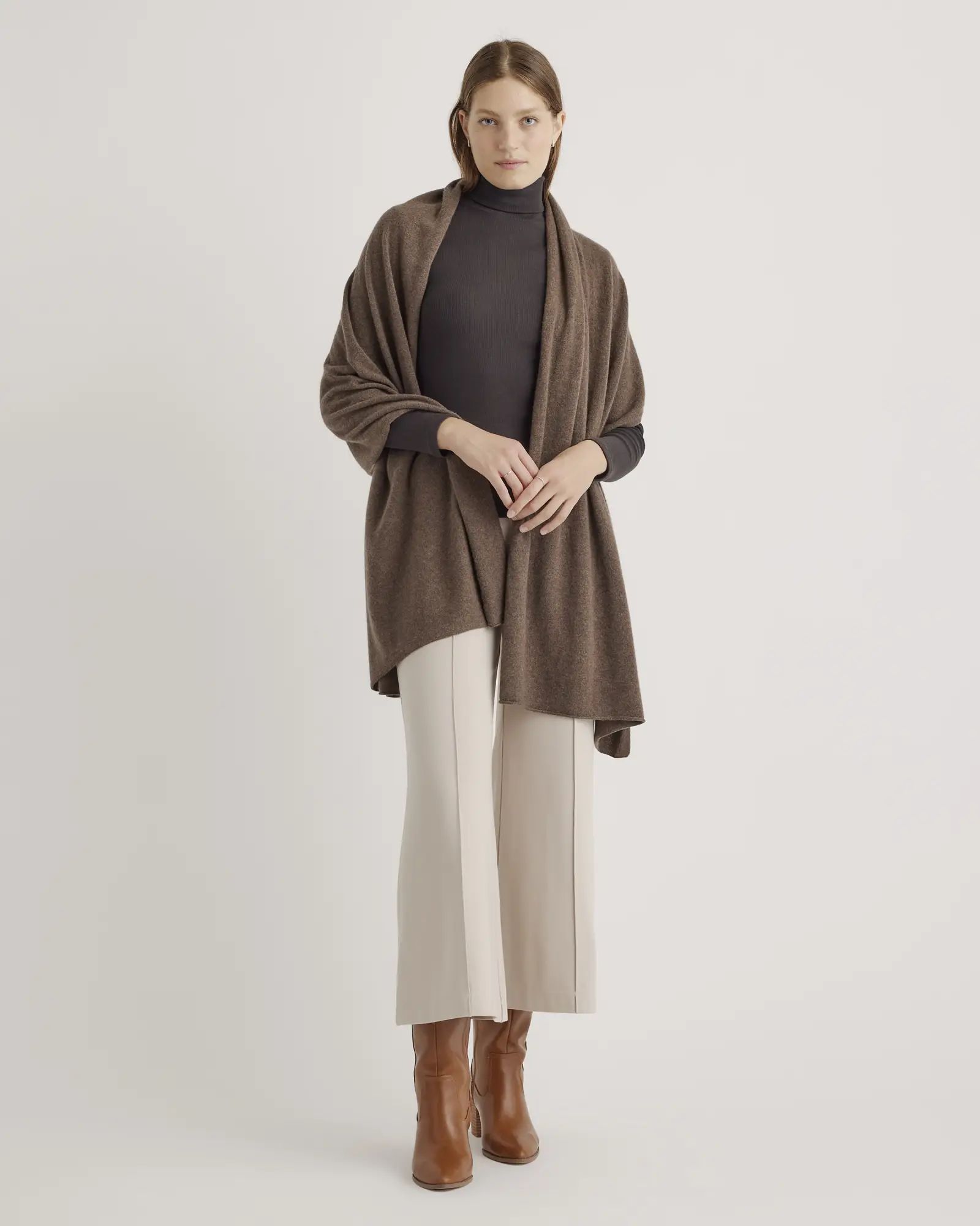 Mongolian Cashmere Wrap | Quince