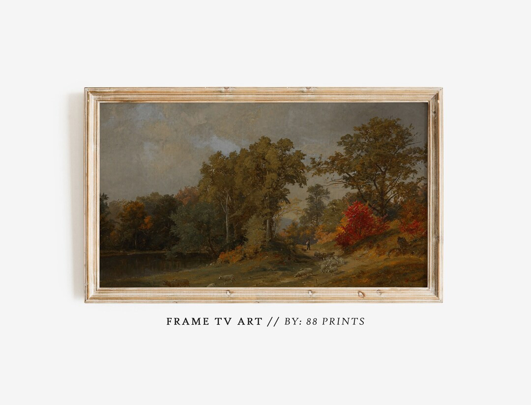 Samsung Frame TV Art Vintage Autumn Frame TV Art Autumn - Etsy | Etsy (US)