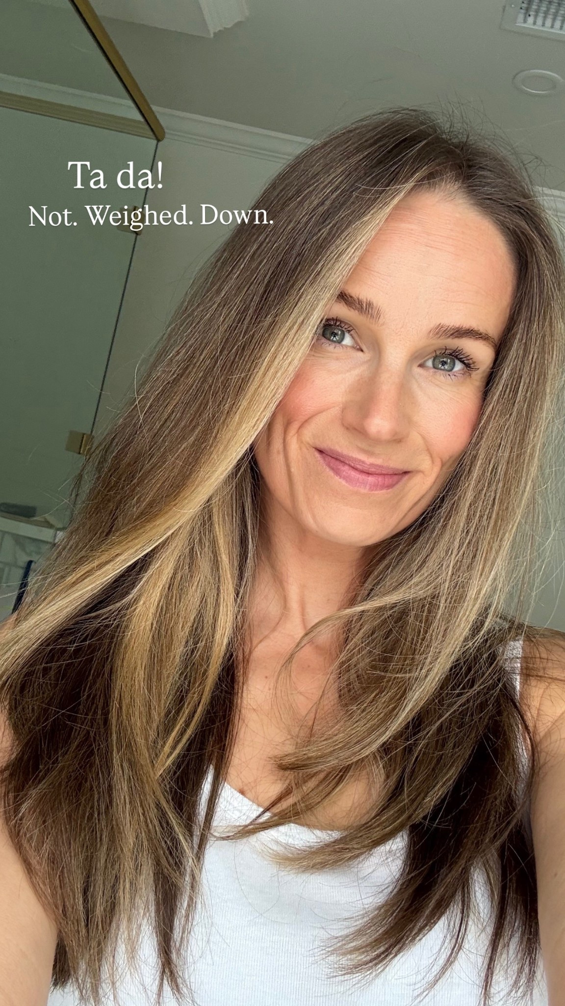 Here’s my result after using my favorite hair oil! You can visit terilynadams.com/why-im-a-hair-oil-addict/ for the oliveda hair oil I use!￼