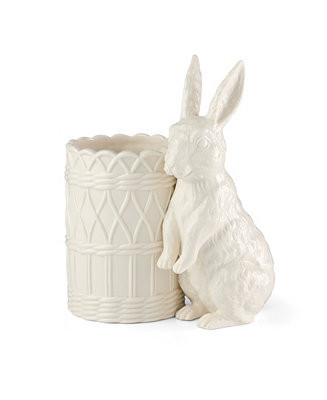 Wicker Creek Bunny Vase | Macy's