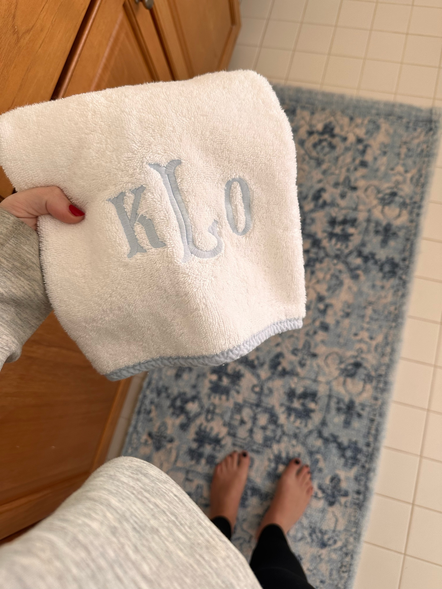 Blue & white Grandmillenial bathroom finds 🤍

#LTKFindsUnder100 #LTKFindsUnder50 #LTKHome