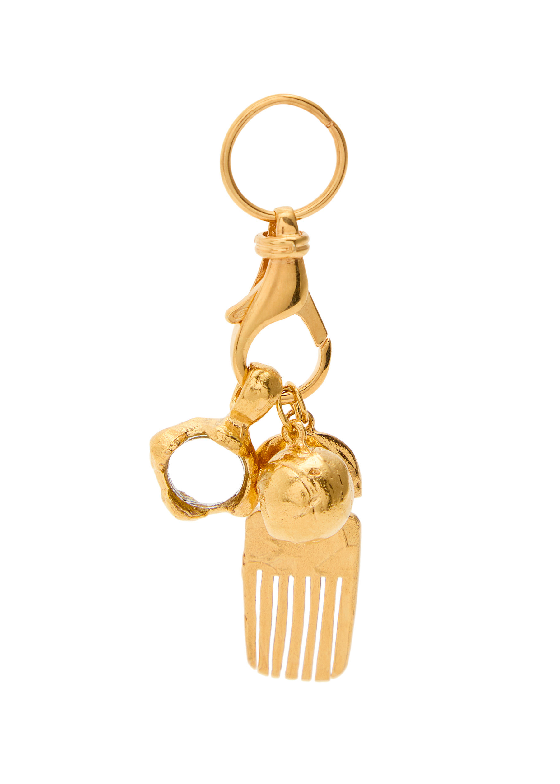The Vanity Trio 24kt gold-plated pendant | Harvey Nichols