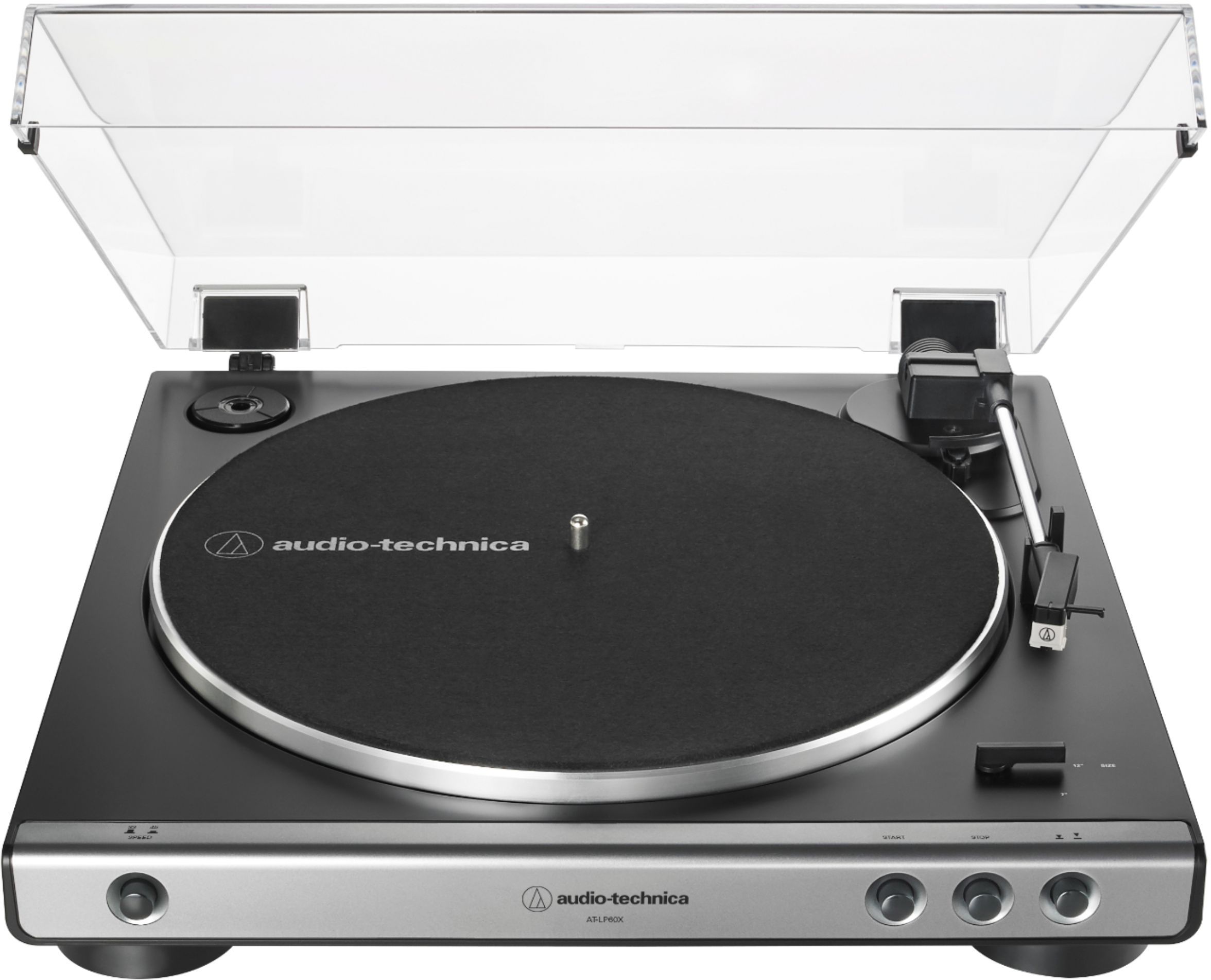 Audio-Technica Stereo Turntable Black/Gunmetal AT-LP60X-GM - Best Buy | Best Buy U.S.