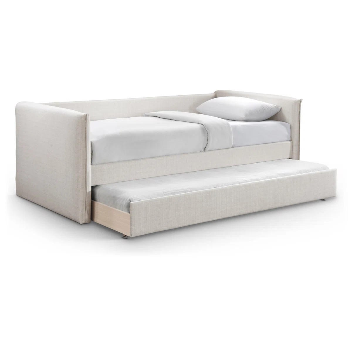 Lissett Upholstered Daybed with Trundle | Wayfair North America