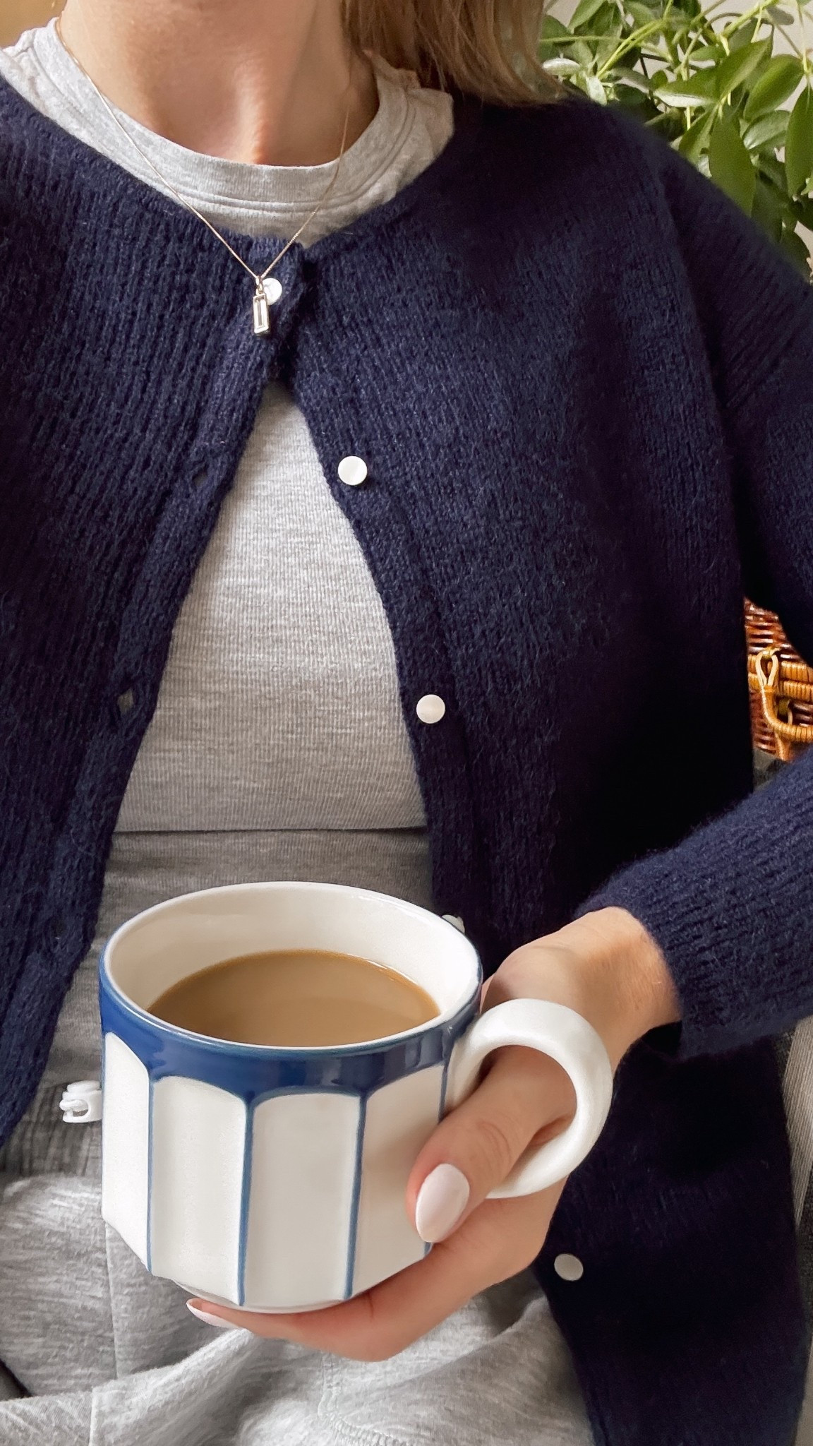 Cozy morning coffee vibes #morningcoffee #sezane 