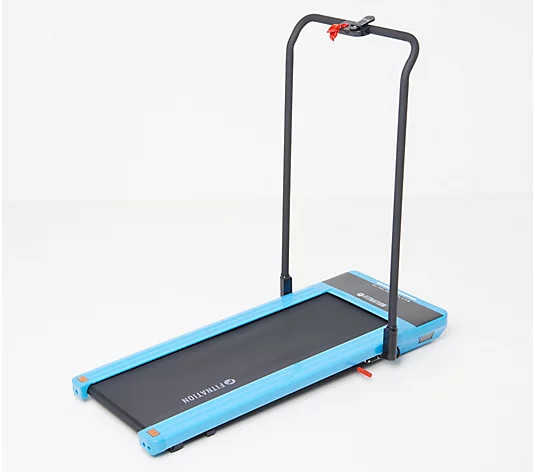 FITNATION Slimline Walker's Deluxe Treadmill - QVC.com | QVC
