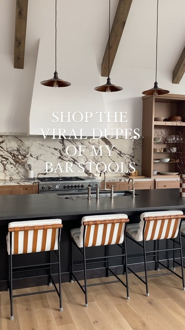Rounded up my favorite Bar and counter stool Dupes 🤎🖤🤍

#LTKhome