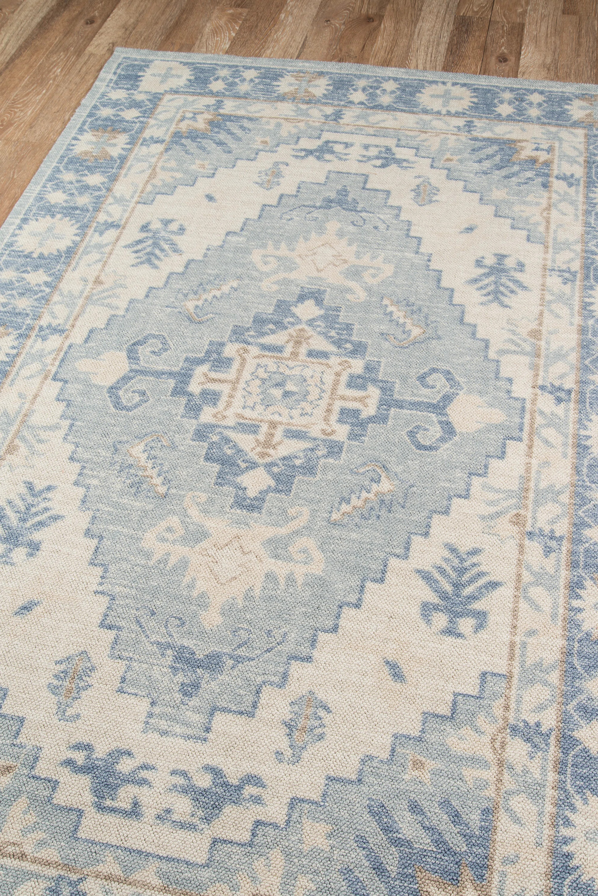 Denya Oriental Blue Area Rug | Wayfair North America