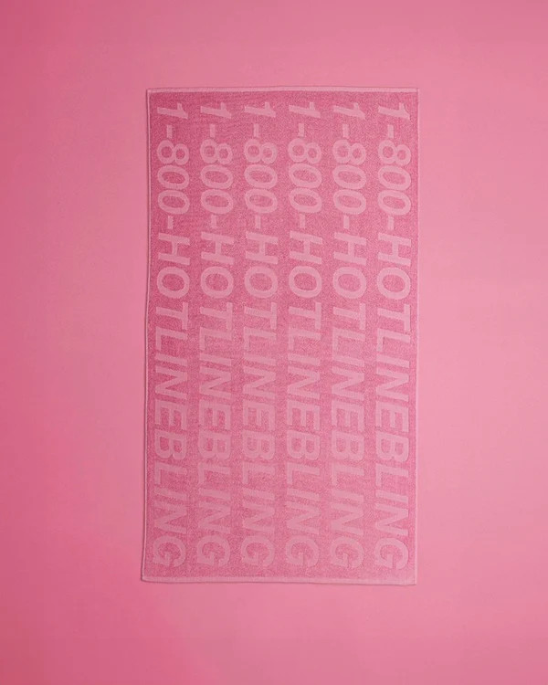 Hotline Bling Beach Towel | FUNBOY