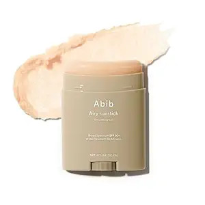 Abib Airy Sunstick Protection Bar SPF50+ Broad Spectrum, Semi-Matte Sunscreen Stick for Oily & Co... | Amazon (US)