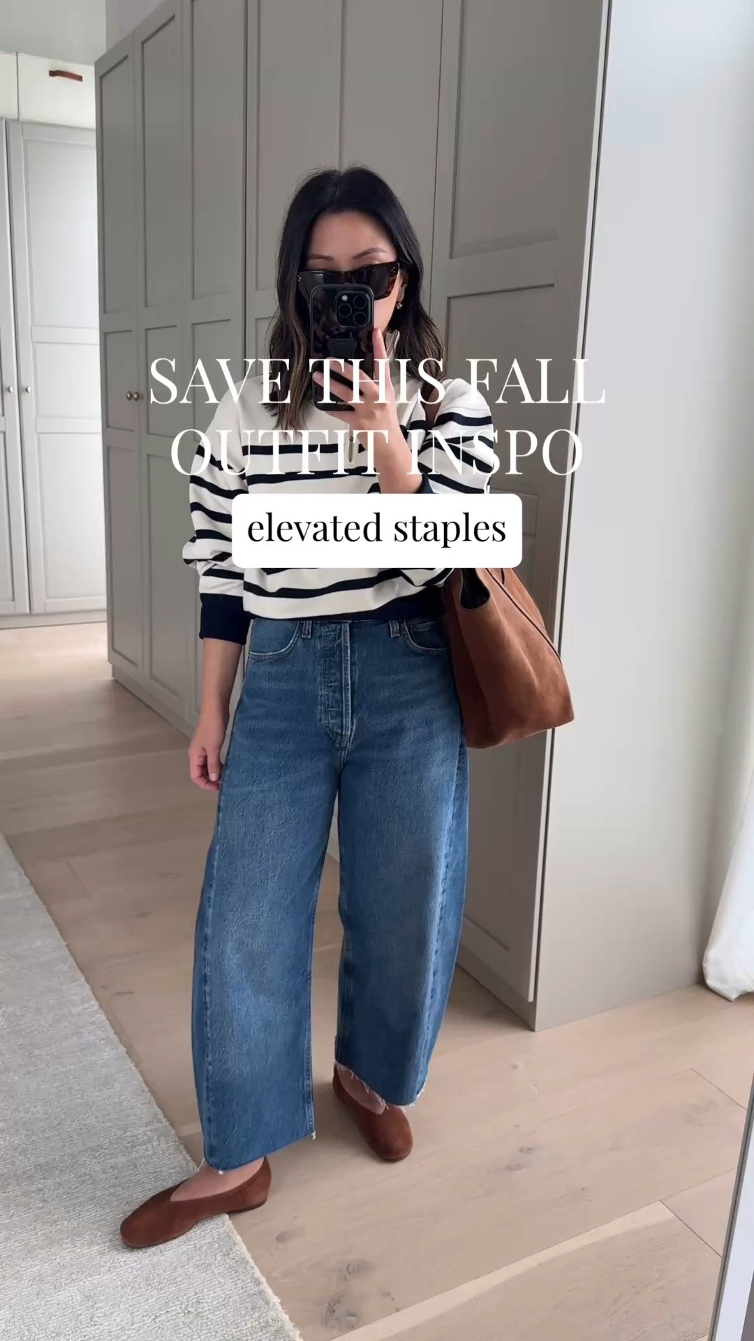 Make sure to add this Zara knit to your order. Size up!

Zara jumper medium
Everlane tank xs
AGOLDE Luna jeans 25 - cut hems
Reformation flats 5 - runs slightly small but do stretch out
Sezane tote
Celine sunglasses 
Electric Picks earrings 
Dorsey James necklace 15”

#LTKPetite #LTKOver40 #LTKmomlife