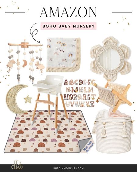 Create a whimsical wonderland for your little one with our Amazon Boho Baby Nursery essentials! From dreamy crib bedding to adorable decor accents, we have everything you need to design the perfect sanctuary for your baby. Embrace the bohemian charm and add a touch of magic to your nursery decor. #LTKbaby #LTKfindsunder100 #LTKfindsunder50 #BohoNursery #BabyRoomDecor #NurseryInspiration #BohemianBaby #NurseryGoals #AmazonFinds #BabyEssentials #ShopNow #BohoStyle #BabyDecor #LTKbaby #NurseryDesign #BabyNook #NeutralNursery #BabyRoomIdeas #BohoChic #BabyRoomGoals #MomLife #Parenthood #BabyLove #NurseryInspo #BohoVibes #EcoFriendlyBaby #SustainableLiving #DreamyNursery #NurseryDecoration #BabyOnTheWay

