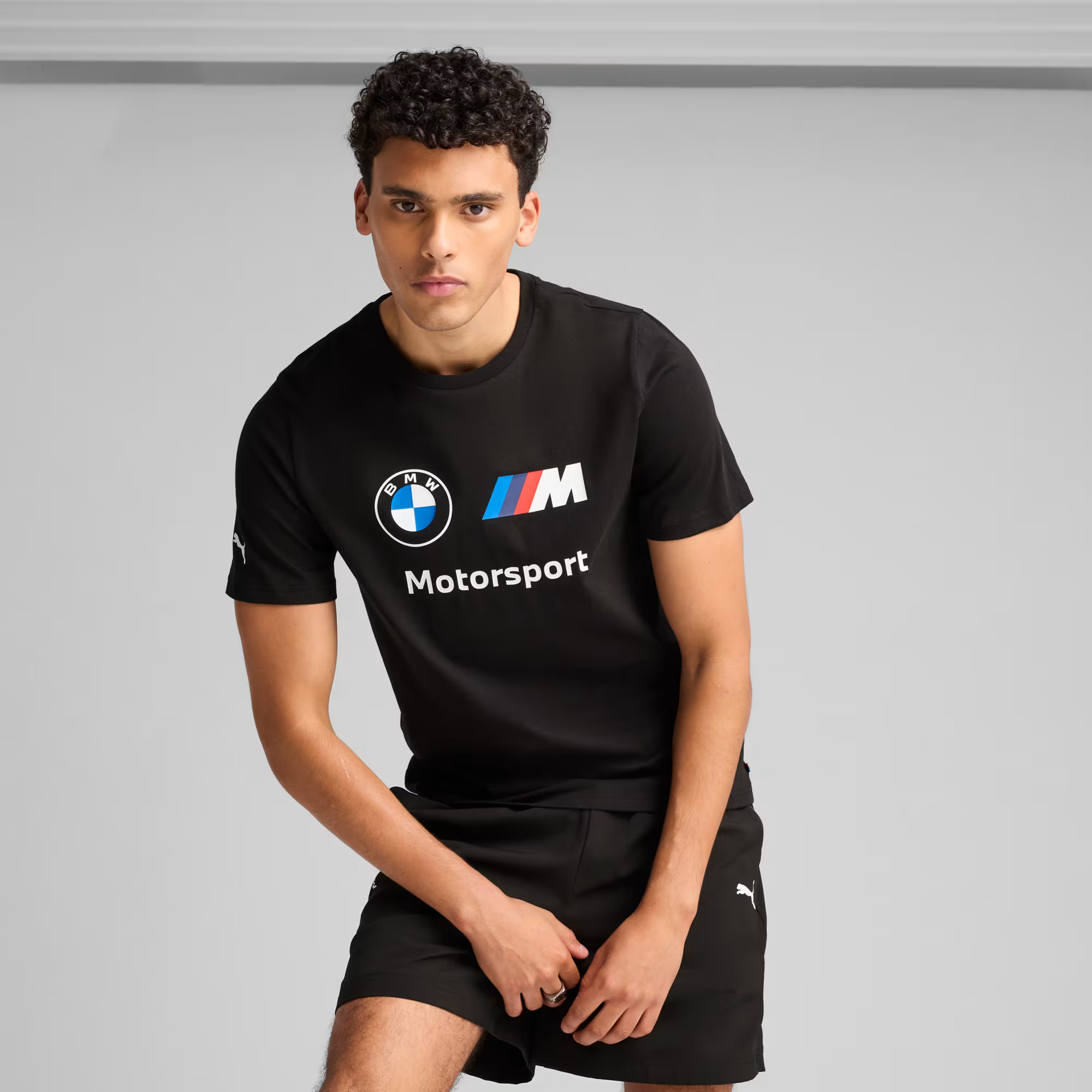 BMW M Motorsport Essentials Men's Motorsport Tee | PUMA US