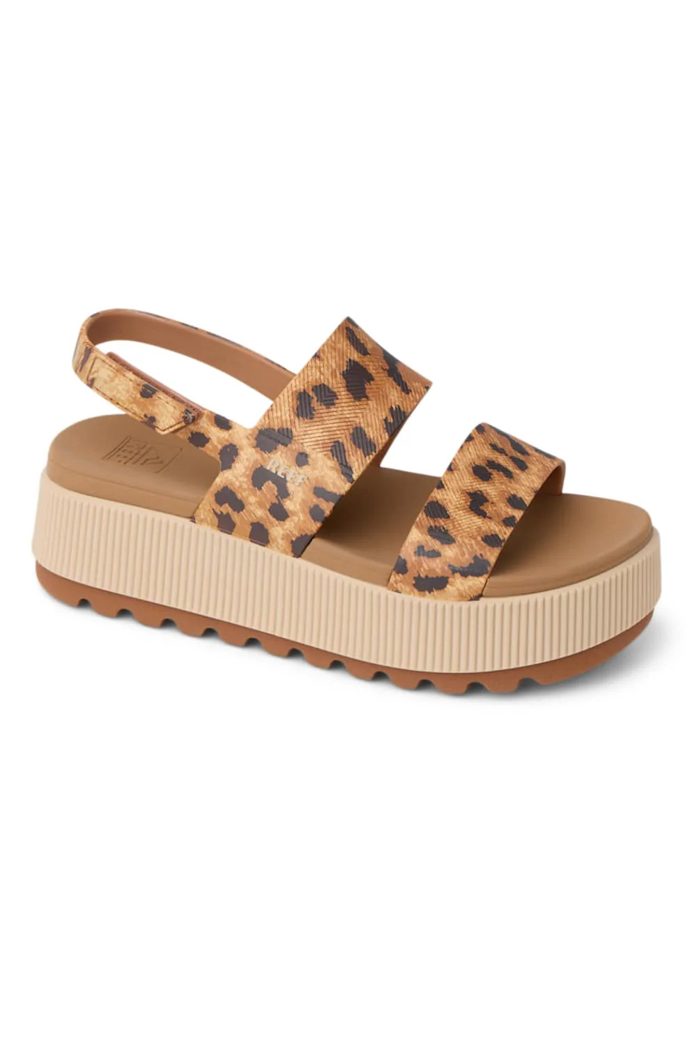 Reef Water Vista Higher Sandals for Women in Leopard | Glik's